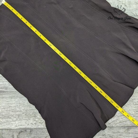 Louben Extensible Midi Flare Skirt Size 8 - Picture 4 of 5